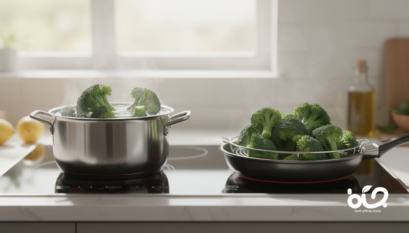 غلي البروكلي أم طهيه على النار.. أيهما صحي أكثر؟