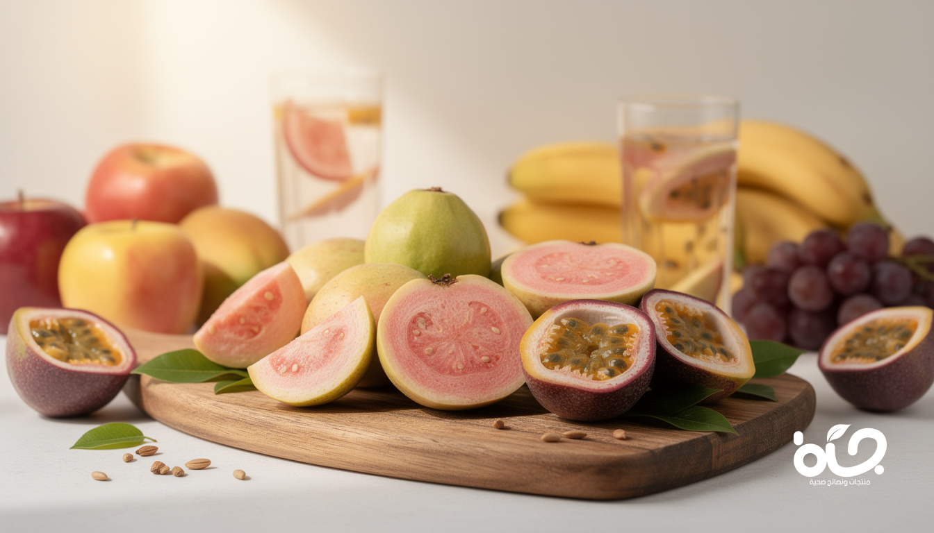 لماذا تتفوّق الجوافة والباشن فروت غذائيًا على باقي الفواكه؟