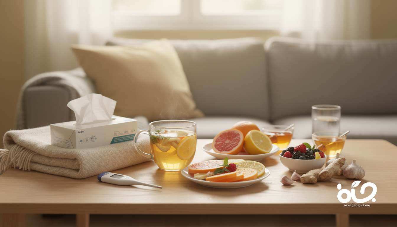 ماذا تأكل عند الإصابة بالإنفلونزا؟