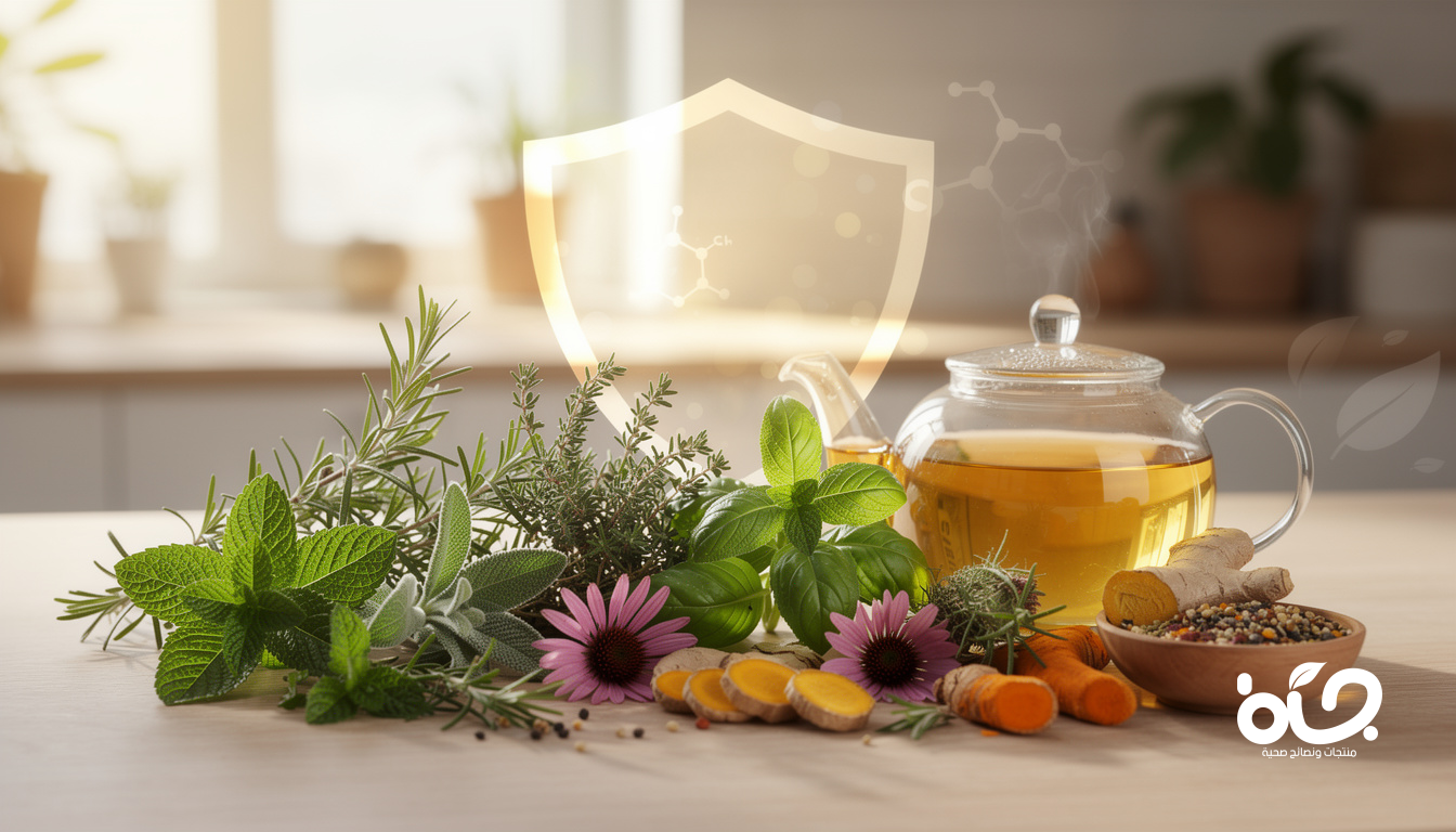 أفضل الأعشاب الطبيعية لتقوية المناعة في 2025