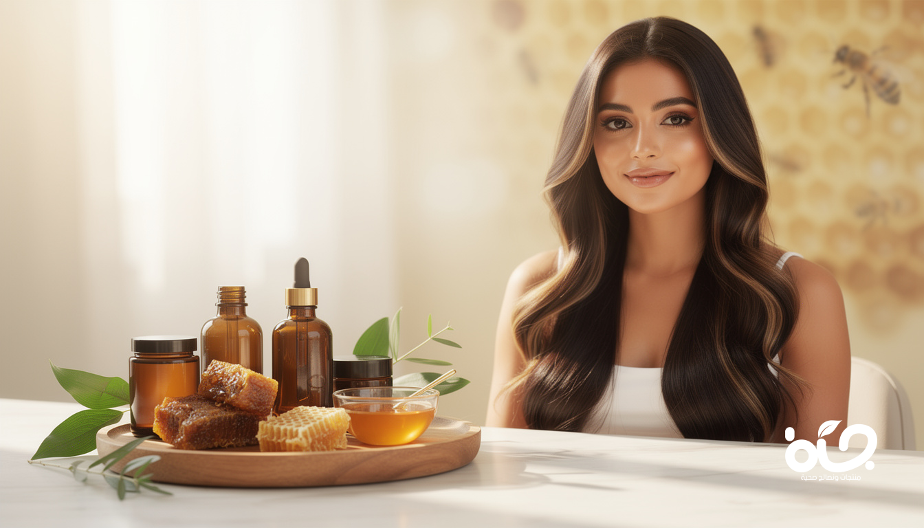 فوائد العكبر أو البروبوليس للشعر والجمال