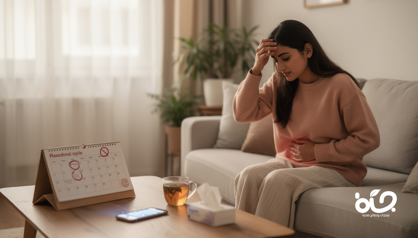 تأثير التوتر والضغط النفسي على الدورة الشهرية