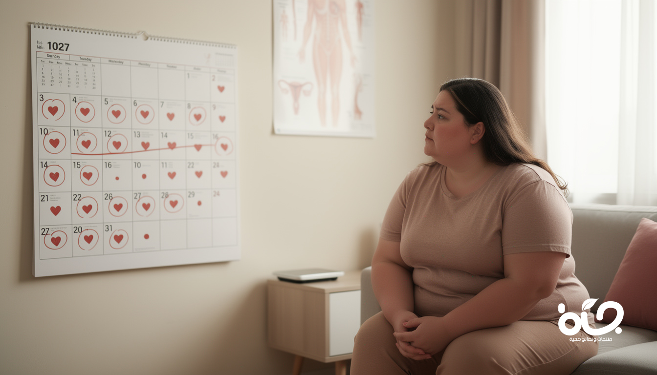 العلاقة بين السمنة وعدم انتظام الدورة الشهرية