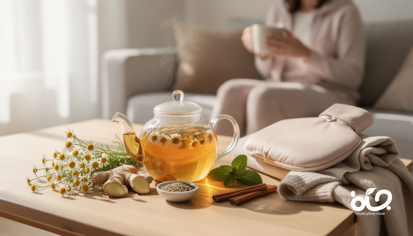 أعشاب تساعد على تخفيف آلام الدورة الشهرية