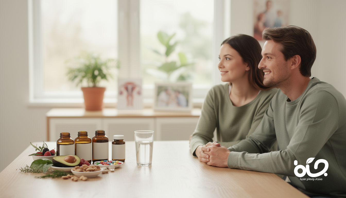 دور المكملات الغذائية في تحسين الخصوبة