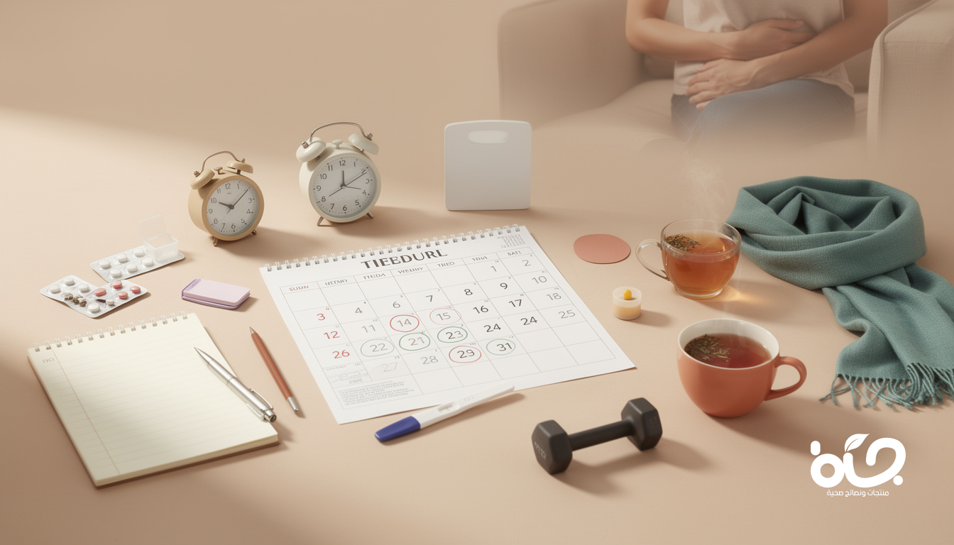 أسباب تأخر الدورة الشهرية غير الحمل