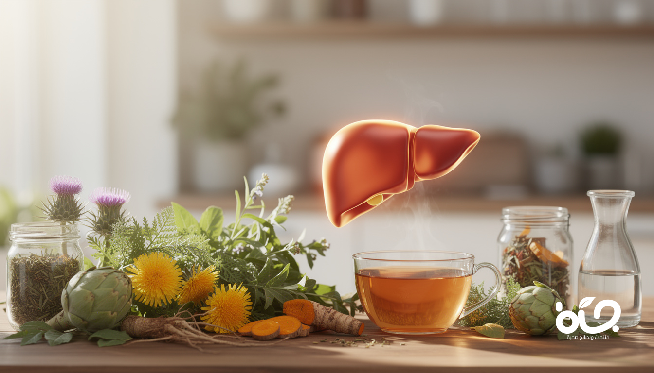 أعشاب طبيعية لتنظيف الكبد