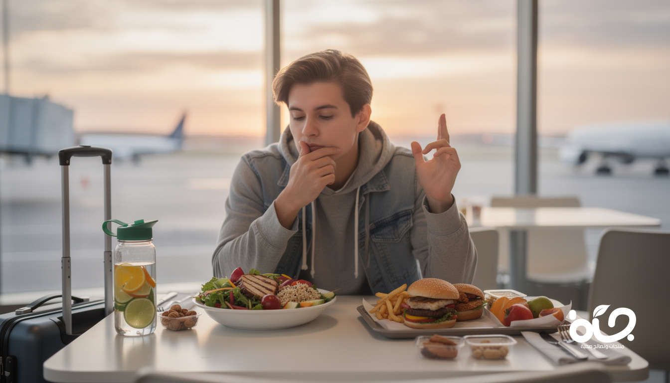 نصائح لاختيار الوجبات الصحية أثناء السفر