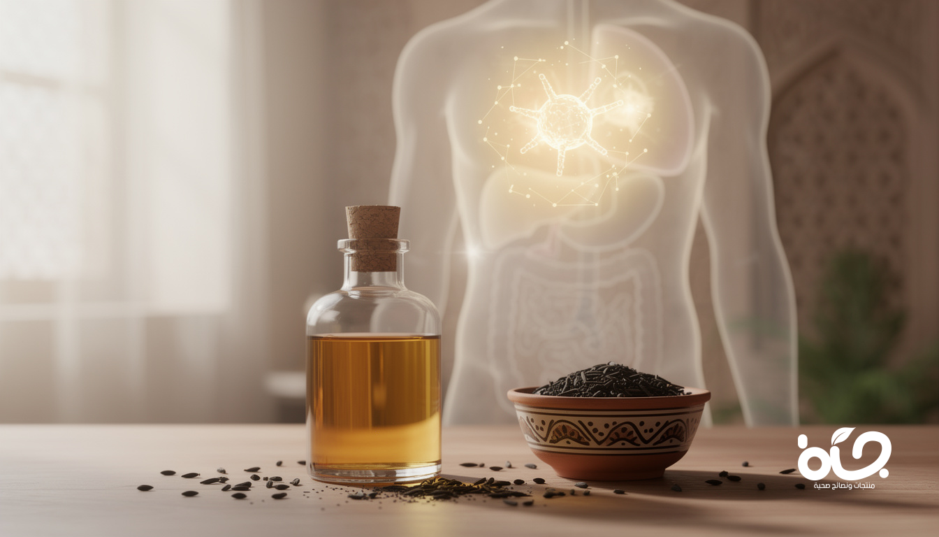 فوائد زيت الحبة السوداء المغربي للجهاز المناعي وعلاج الأمراض المزمنة
