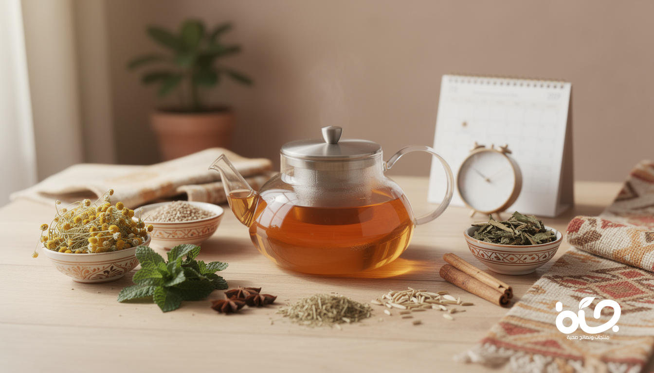 طرق طبيعية لتنظيم الدورة الشهرية باستخدام الأعشاب المغربية المعروفة