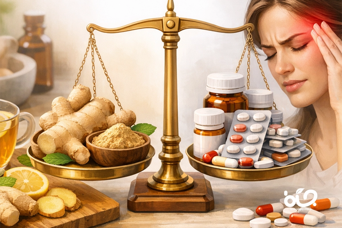 الزنجبيل ضد الصداع النصفي: هل يمكن أن يكون فعالًا مثل الأدوية؟
