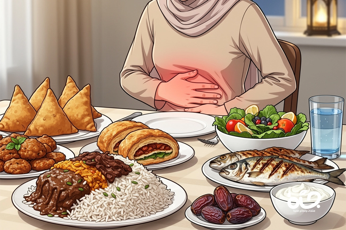 أسباب انتفاخ رمضان وطرق طبيعية لعلاجه بسرعة