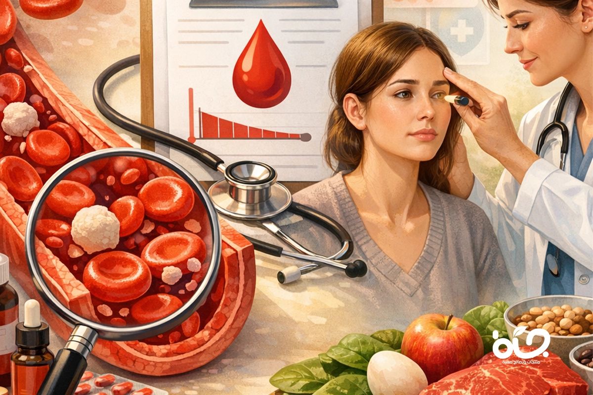 فقر الدم: أسبابه وأعراضه وطرق الوقاية من الأنيميا