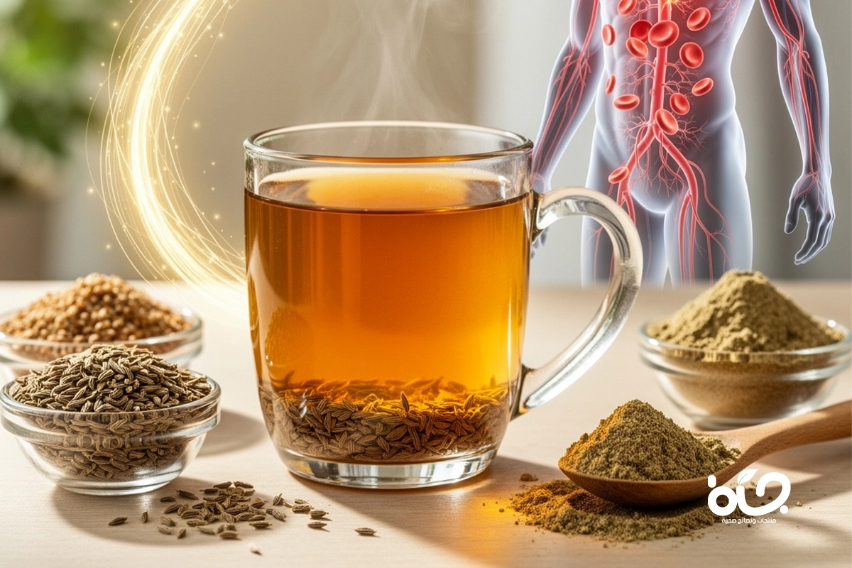 منقوع الكمون السحري: طاقة فورية ورفع الهيموغلوبين طبيعياً