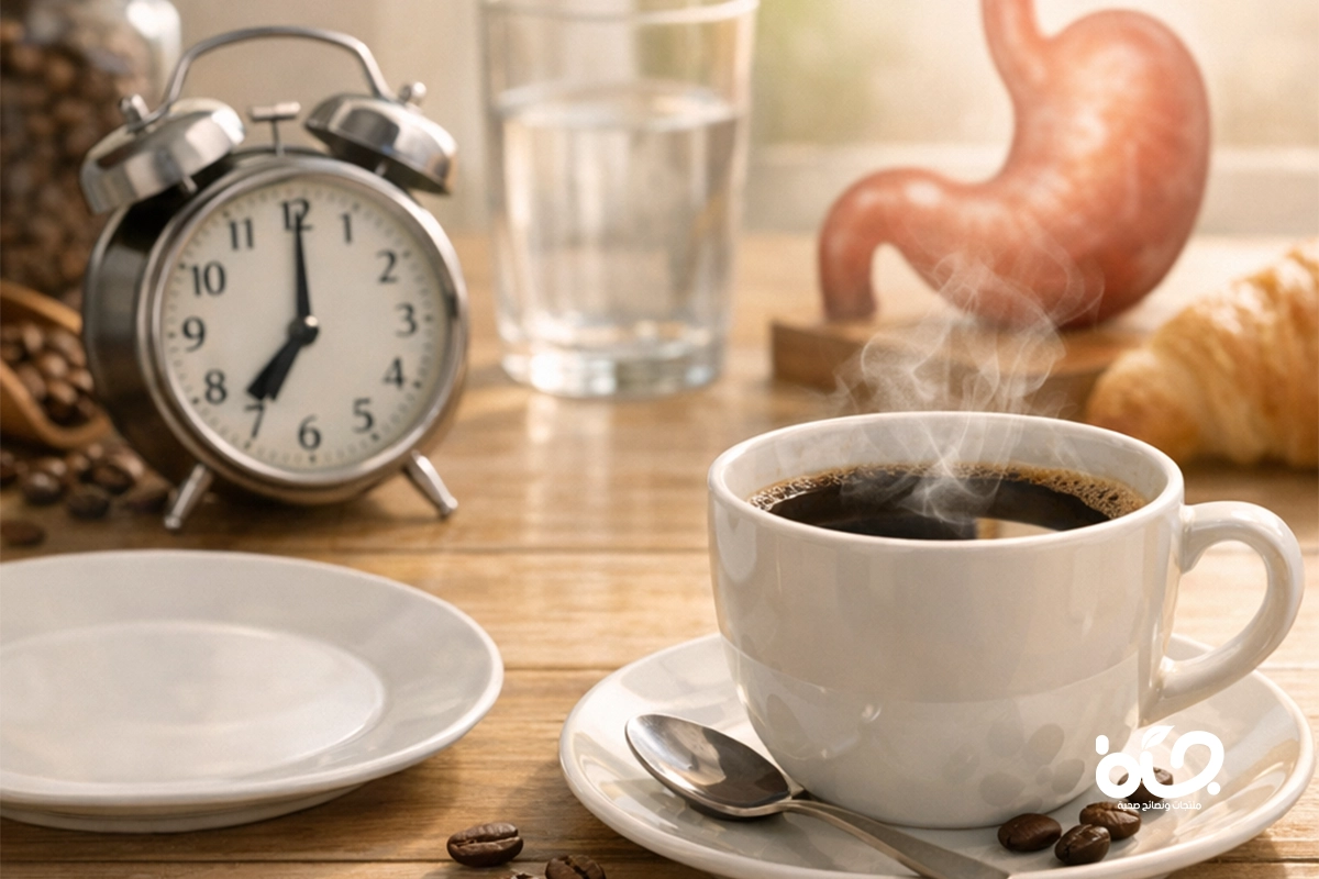 تأثير القهوة على المعدة الفارغة: مخاطر ونصائح للاستمتاع بأمان