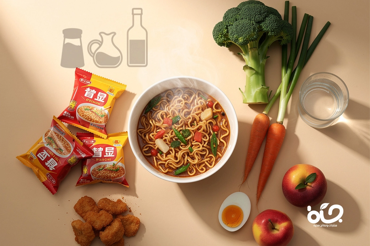 مخاطر النودلز اليومية: لماذا تضر بصحتك؟