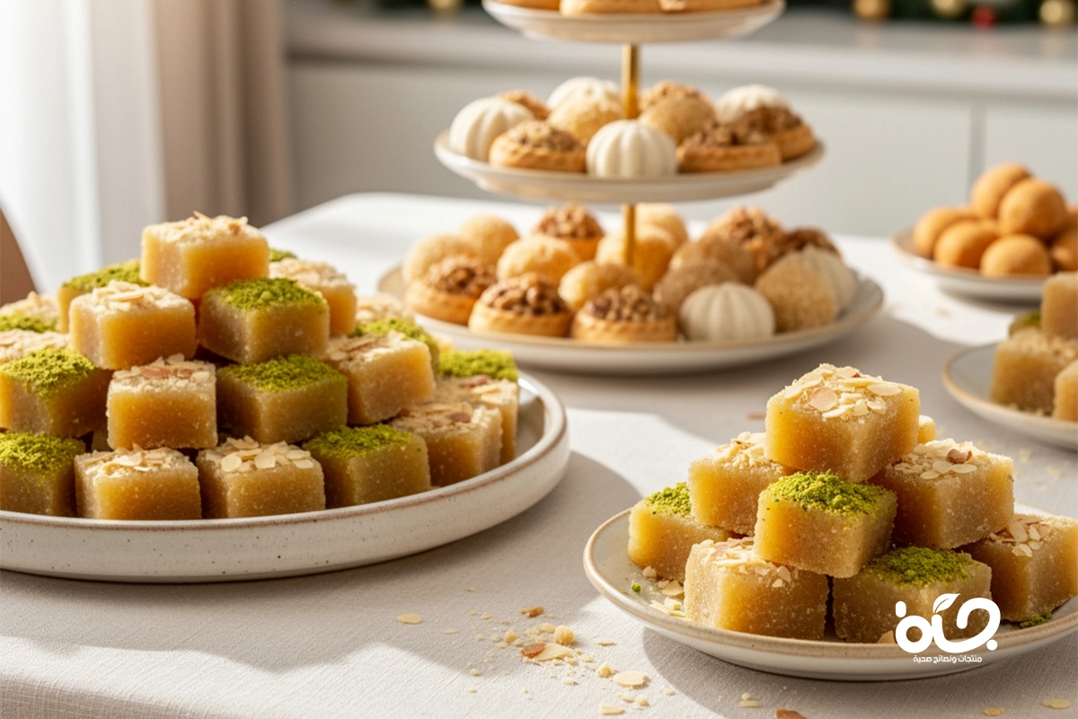 حلويات المن: طعم سماوي وقوام ناعم يذوب في الفم