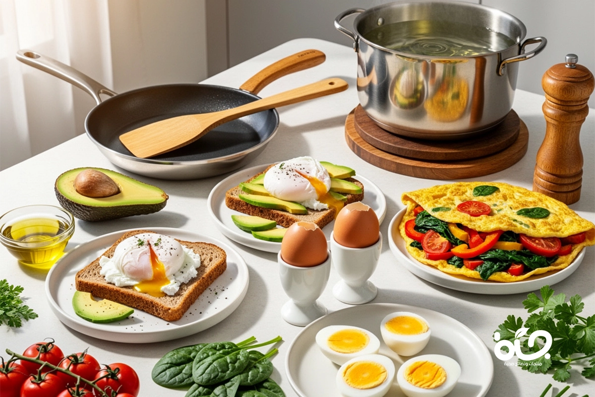 أفضل طرق طهي البيض الصحية بحسب خبراء التغذية