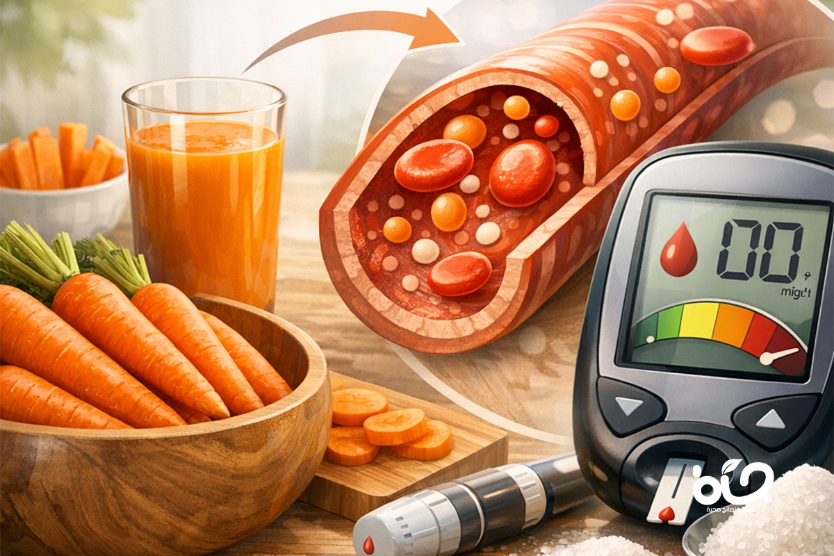 هل الجزر يرفع السكر؟ الحقيقة الصادمة التي يجب أن تعرفها