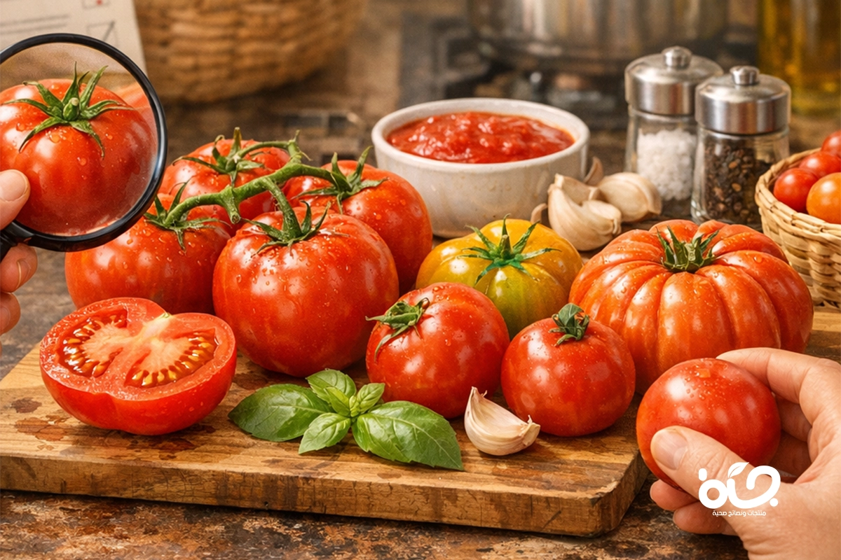 كيف تختار أفضل طماطم للطبخ؟ 5 نصائح أساسية لطعم مثالي
