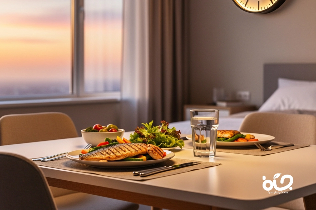 أفضل وقت لتناول العشاء لتحسين الهضم والنوم العميق