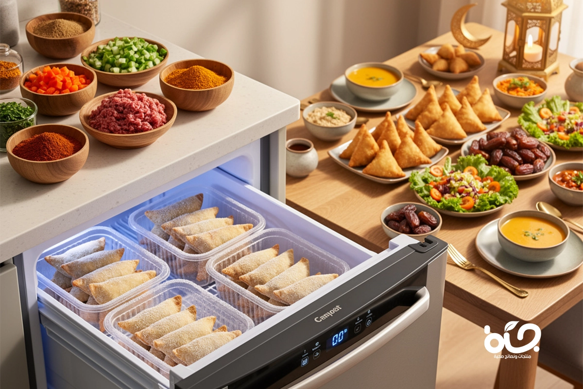 مفرزنات السمبوسة في رمضان: طريقة سهلة لتجهيز السفرة بدون عناء