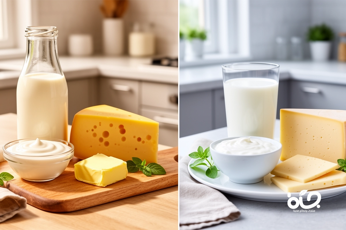 منتجات الألبان كاملة الدسم أم قليلة الدسم؟ أيهما أفضل للصحة وفقًا للعلم