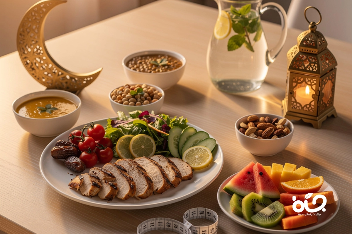 أفضل نظام غذائي لإنقاص الوزن في رمضان بطريقة صحية
