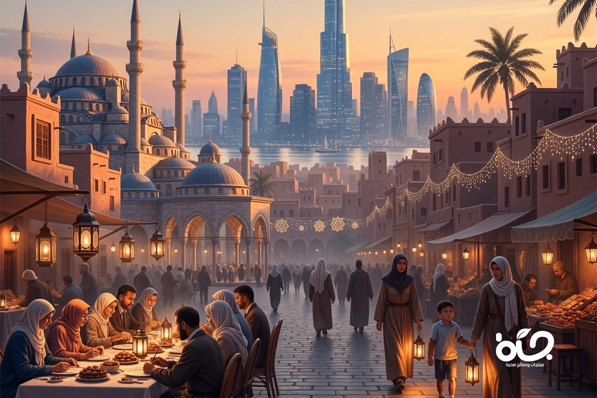 احتفالات رمضان المذهلة في عواصم المسلمين: تجارب لا تُنسى