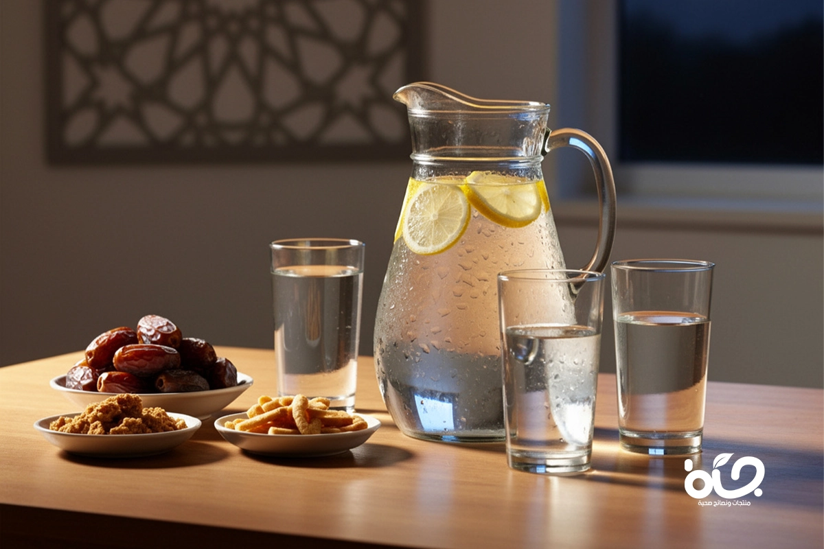 كمية الماء المثالية في رمضان وطرق ترطيب صحيحة