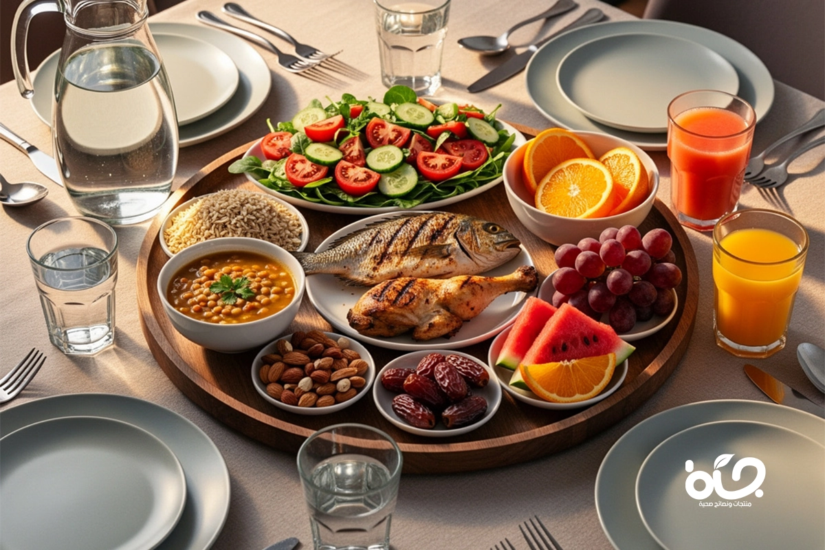 تنظيم وجبات رمضان الصحية للحفاظ على الطاقة والنشاط