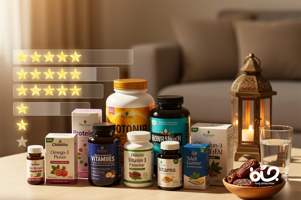 أفضل 10 مكملات غذائية في رمضان 2026 بتقييمات العملاء