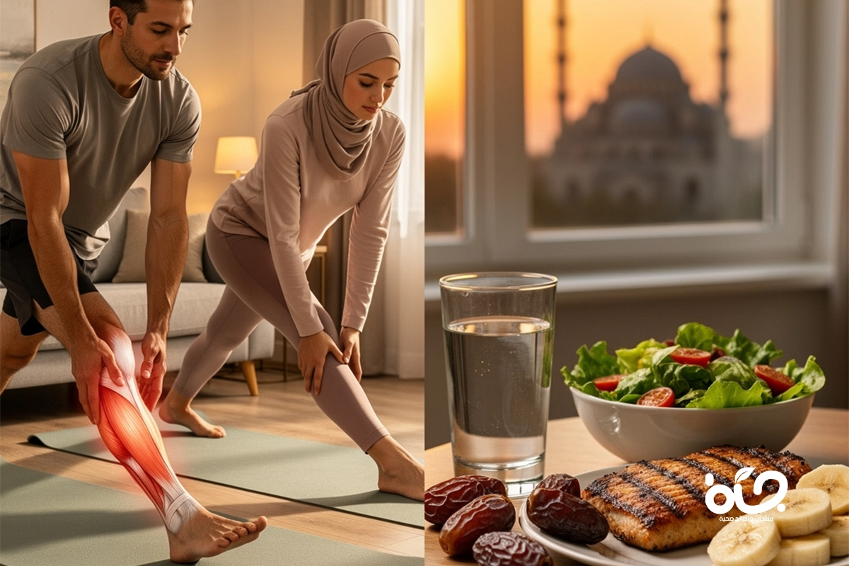 تشنجات العضلات في رمضان: أسبابها وطرق الوقاية الفعّالة