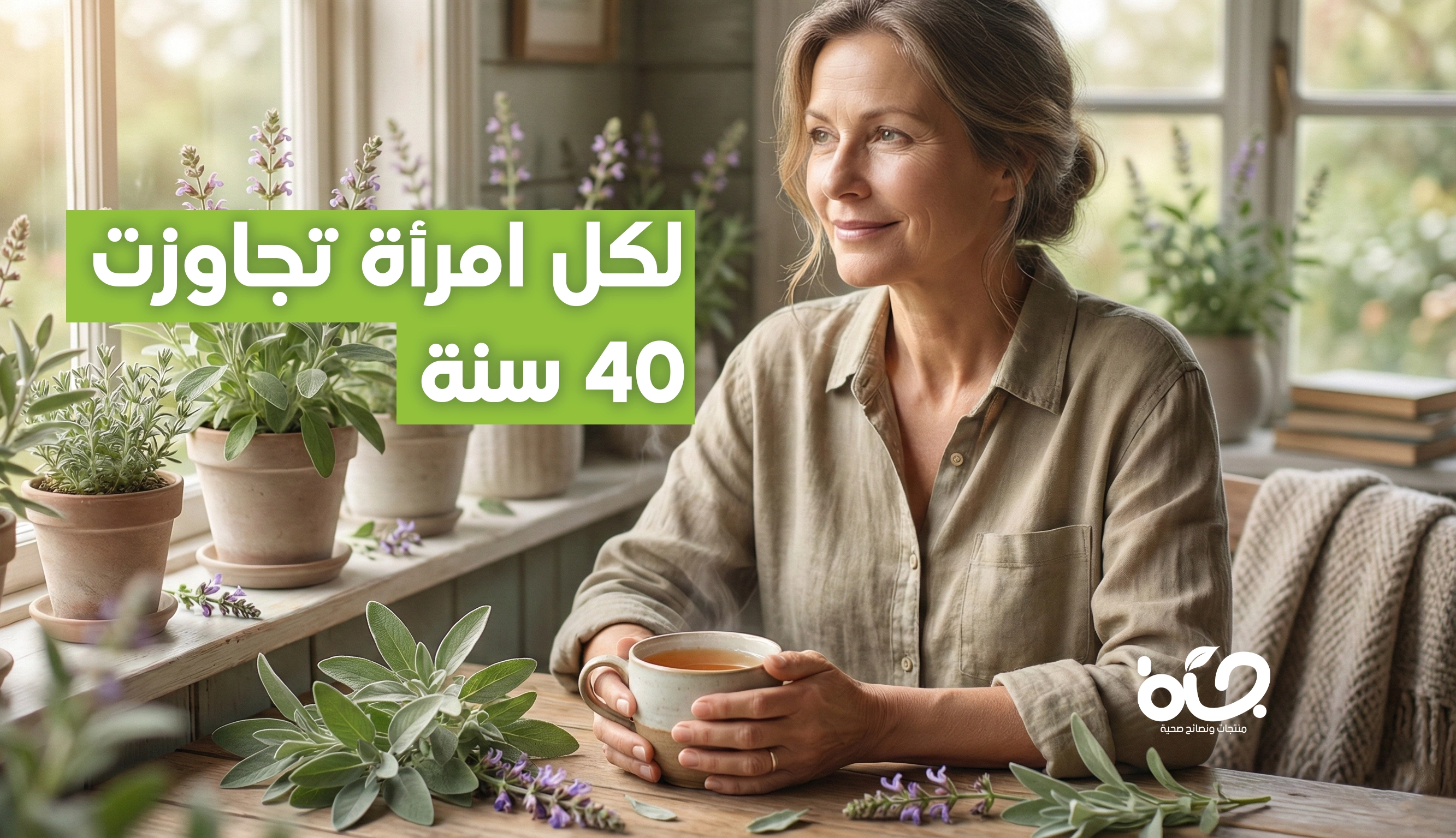 الميرمية بعد سن الأربعين: العشبة السحرية لتنظيم الهرمونات وصحة المرأة