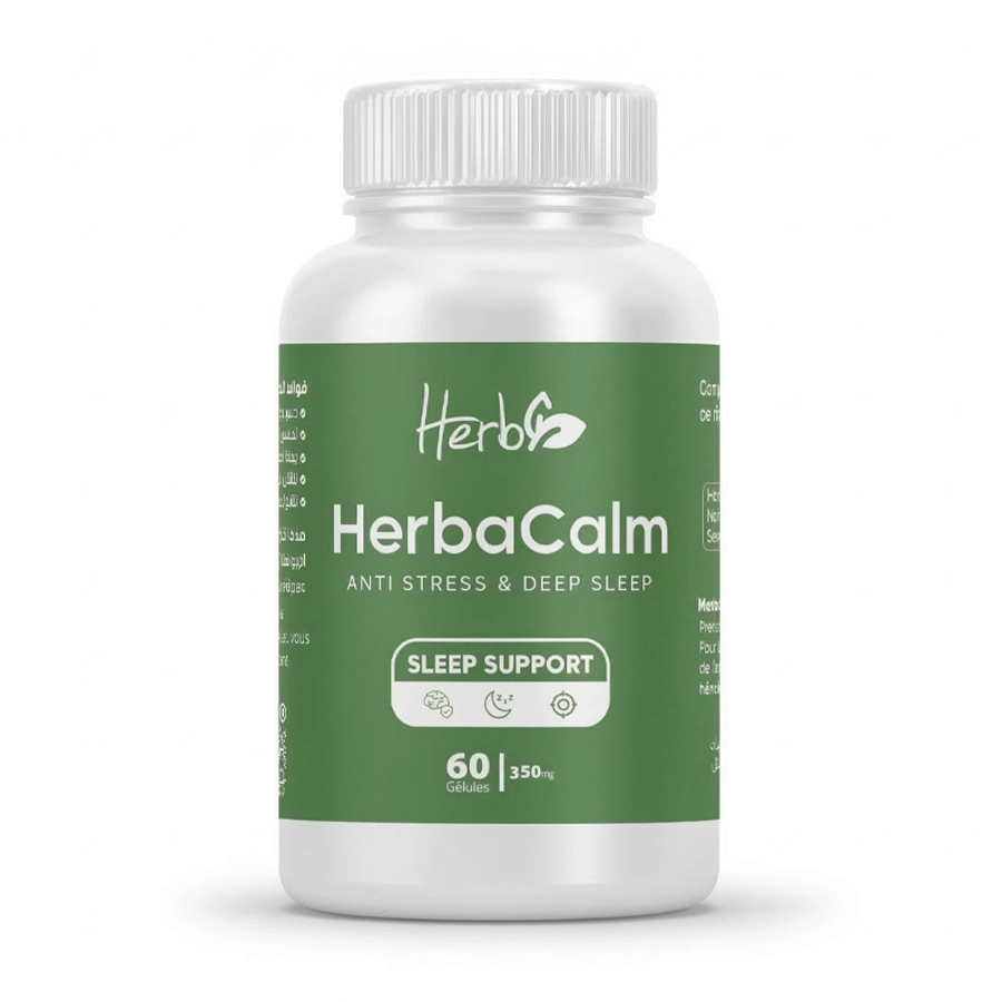 مكمل طبيعي لتقليل التوتر ودعم النوم العميق