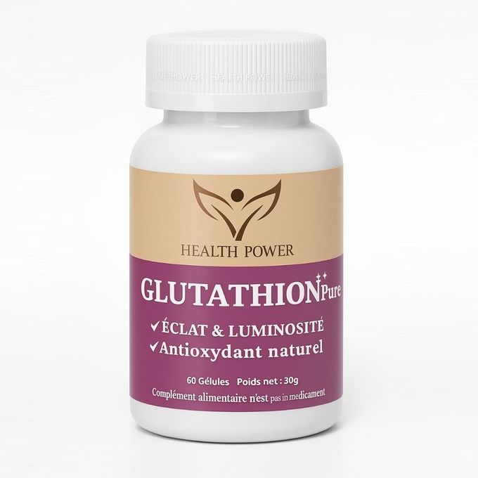 جلوتاثيون بيور 500 مجم – مضاد أكسدة طبيعي لتفتيح البشرة ودعم المناعة