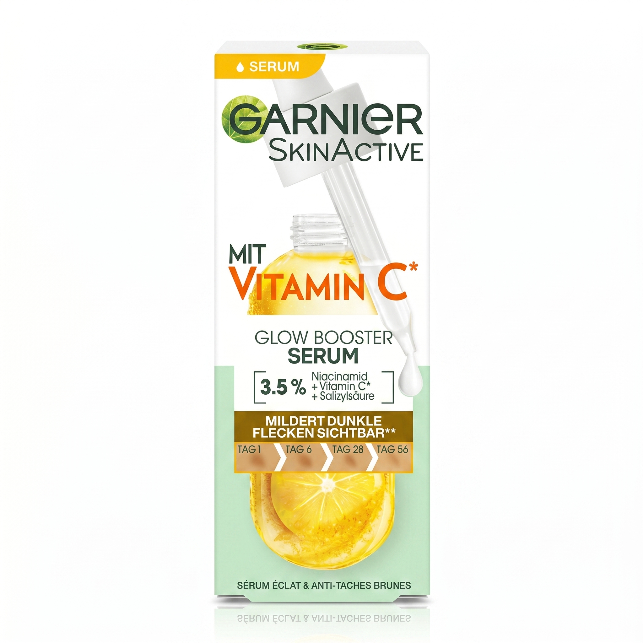 Garnier Sérum éclaircissant et anti-taches à la vitamine C - Origine France -30ml